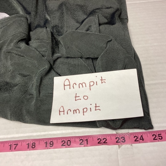 Relaxed Open-Front Green Drawstring Jacket - Picture 11 of 11